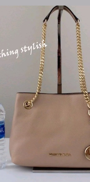 Michael kors purse- oyster color